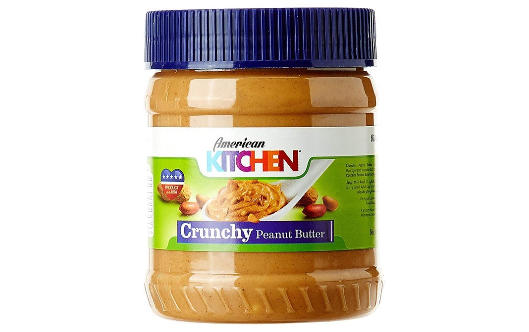 American Kitchen Crunchy Peanut Butter    Jar  340 grams